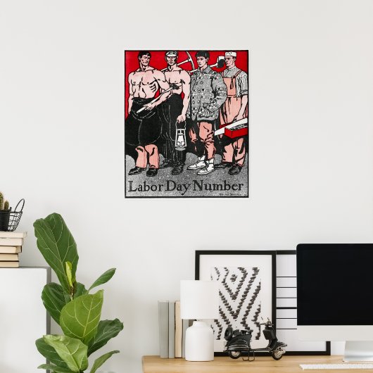 Poster  reclame (Thuiskantoor)