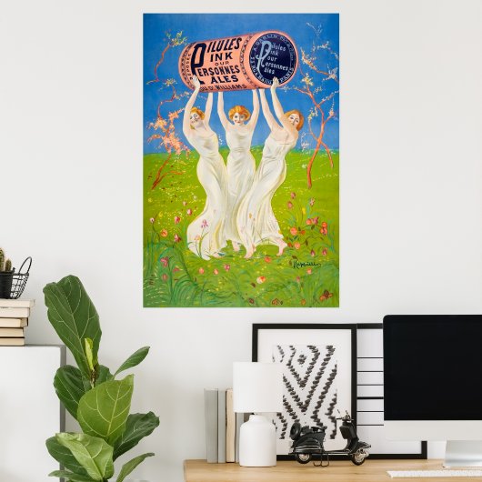 Poster  reclame (Thuiskantoor)