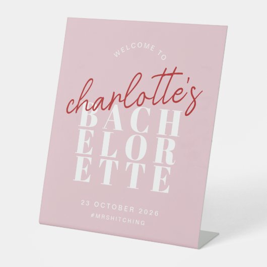 Poster Reclamebord Met Voetstuk (Voorkant)