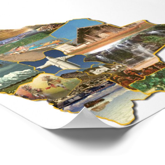 Poster recuerdo de Bolivia (Hoek)