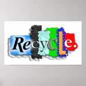 Poster: "RECYCLEN" Poster (Voorkant)