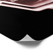 Poster - Red Relax X-Ray Skeleton Bath Time (Hoek)