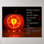 Poster Reformationstag Halloween (Voorkant)