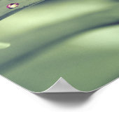 Poster regenboogdruppels / omhuld afdrukken (Hoek)