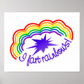 Poster regenboogkunst (Voorkant)