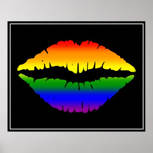 Poster regenboogliften (Voorkant)