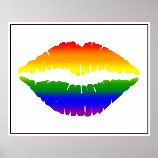 Poster regenboogliften (Voorkant)