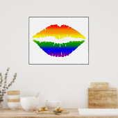 Poster regenboogliften (Keuken)