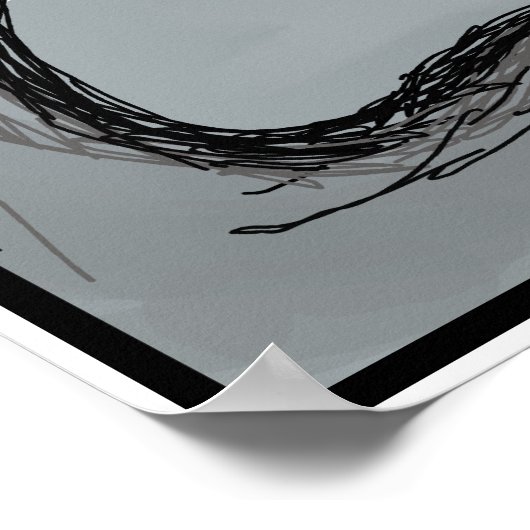 Poster regenboogscheuren (Hoek)