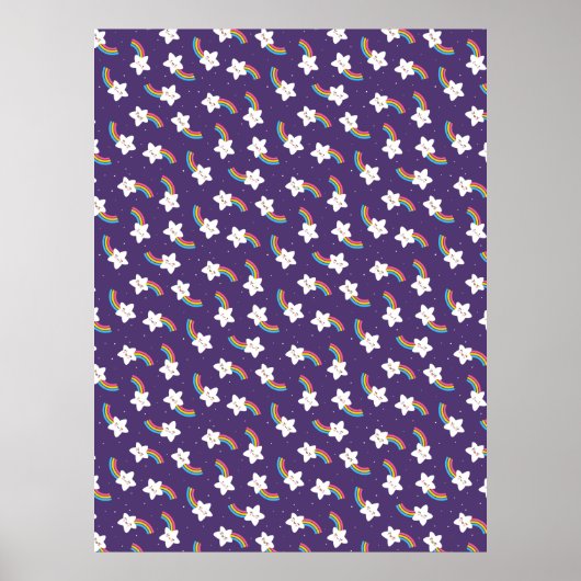 Poster regenboogstaren (Voorkant)