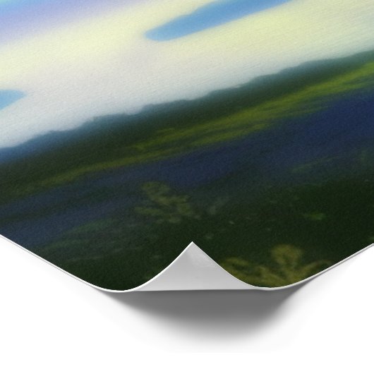 Poster regenboogwateren (Hoek)