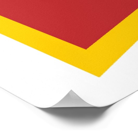 Poster regio Molise Italië (Hoek)