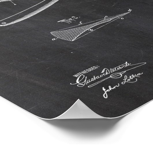 Poster Reight Razor Patent (Hoek)