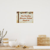 Poster Reisbagage (Keuken)