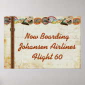 Poster Reisbagage (Voorkant)