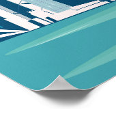 Poster reisposter Hongkong (Hoek)