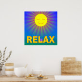 POSTER RELAX (Keuken)