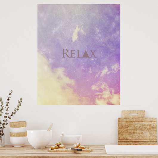 Poster.... Relax Poster (Keuken)