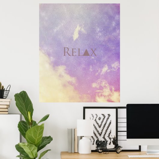 Poster.... Relax Poster (Thuiskantoor)