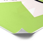 Poster Rene Gruau Geïnspireerde illustratie (Hoek)