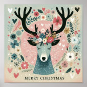 Poster "Renne de Noë l" (Voorkant)