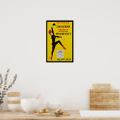 Poster reproductie Redhead Broadway musical (Keuken)