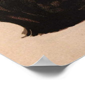 Poster - Retro Chocolade reclame (Hoek)