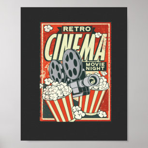 POSTER RETRO CINEMA