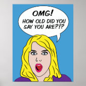 POSTER RETRO COMICS (Voorkant)