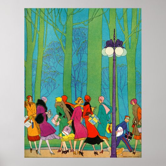 Poster Retro en Art Deco (Voorkant)