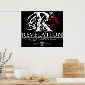 POSTER REVELATIE en omlijst illustraties (Keuken)