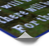 Poster Revelations scripture 21:4 (Hoek)