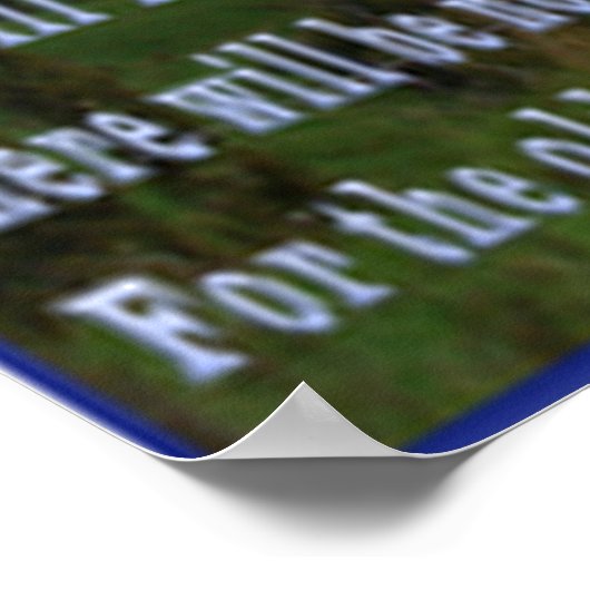 Poster Revelations scripture 21:4 (Hoek)