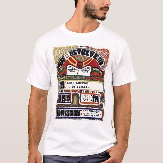 Poster  revolvers t-shirt (Voorkant)