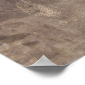 Poster rhino waterverf (Hoek)