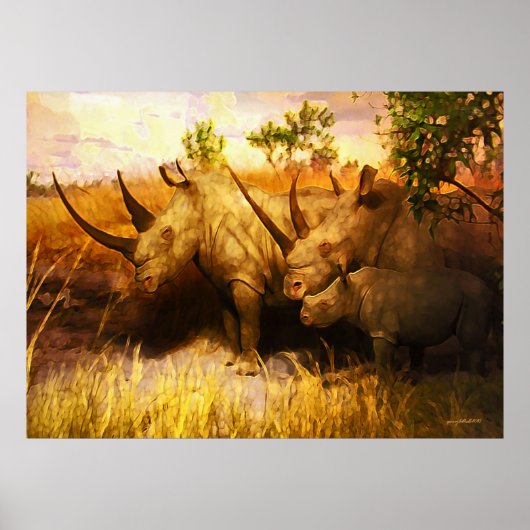 Poster RHINOS (Voorkant)