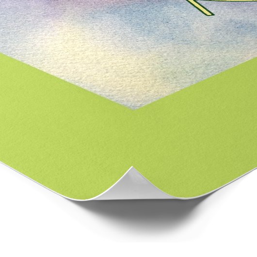 Poster Riesling Wine Grapes (Hoek)