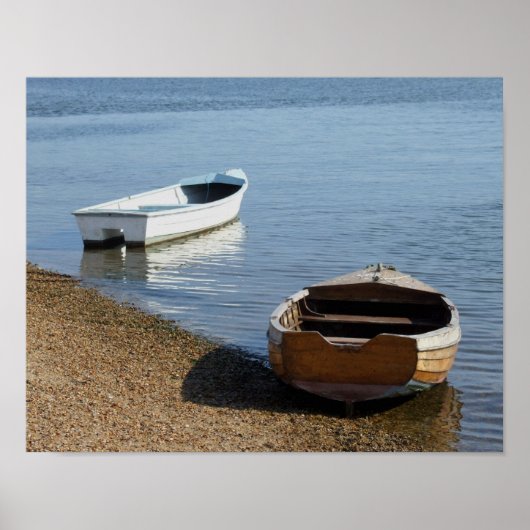 Poster Rij Boats (Voorkant)