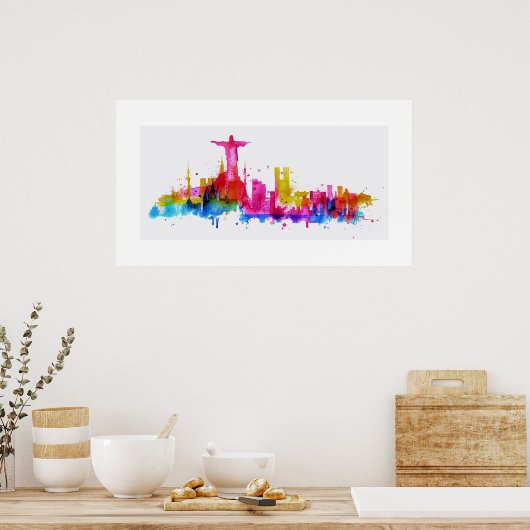 Poster Rio de Janeiro (Keuken)