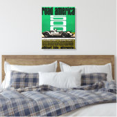 Poster -Road America 500, Canvas Afdruk (Insitu (Slaapkamer))