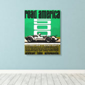 Poster -Road America 500, Canvas Afdruk (Insitu (Houten vloer))