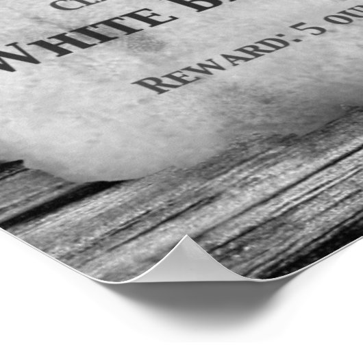 poster "Rod Series" "Wanted for Claim Jumping" (Hoek)