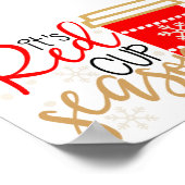 Poster Rode Cup (Hoek)