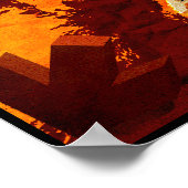 Poster rode cycloon (Hoek)