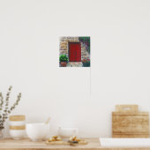 poster rode deur (Keuken)