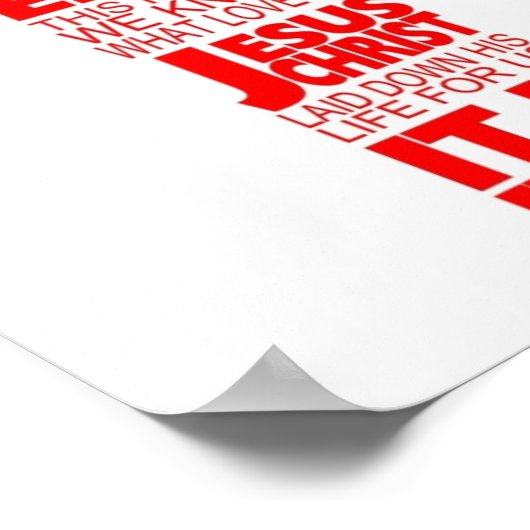 Poster Rode Kruis (Hoek)