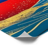 Poster rode muggengolf (Hoek)