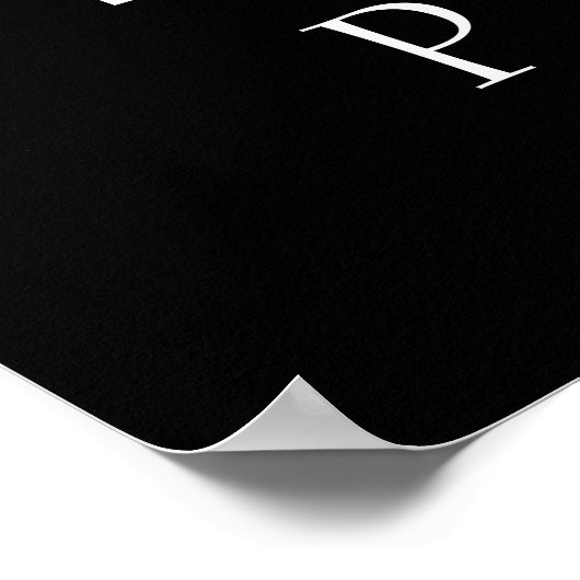 Poster-Rode Rose-Passie Poster (Hoek)