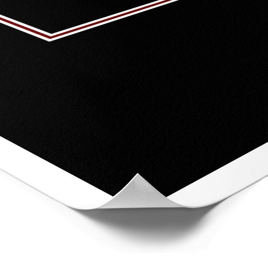 poster rode rozen (Hoek)