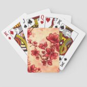 Poster rode ventilator pokerkaarten (Achterkant)